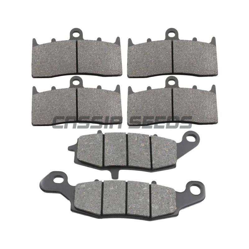 Front Rear Brake Pads For Kawasaki VN1500 VN 1500 Mean Streak P1/P2 2002 2003 2004 VN1600 VN 1600 B1 Mean Streak 2004