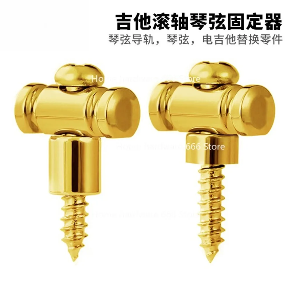 

Brass Bakelite Guitar Bass Head Clasp Guide String Fixer