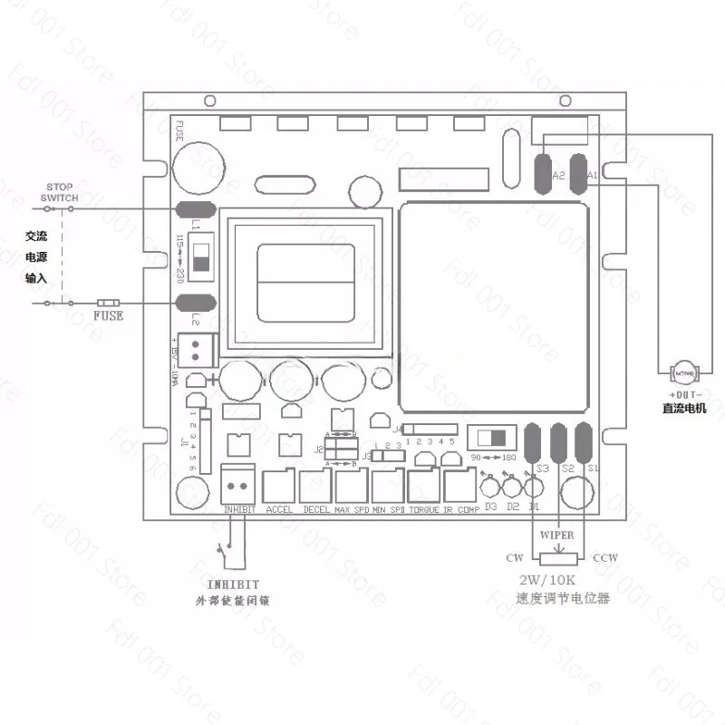 Positioner Controller MMT 115 230DR10AL 04 for Welding Machine Speed Control