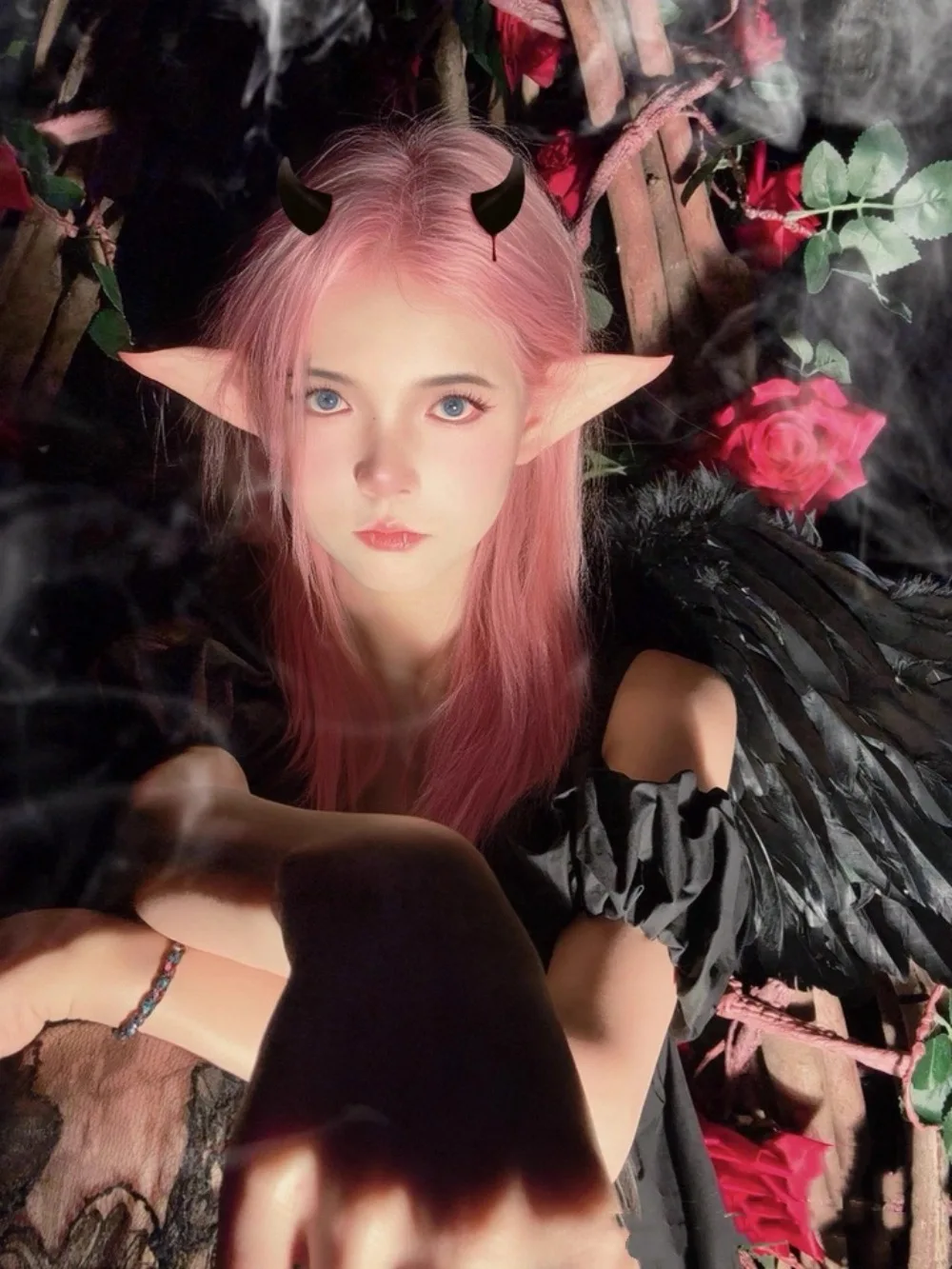 Orejas de elfo de Hada realista Pixie, disfraz de fiesta de Anime moldeable, accesorios de disfraz, accesorios de mascarada para fiesta de Navidad