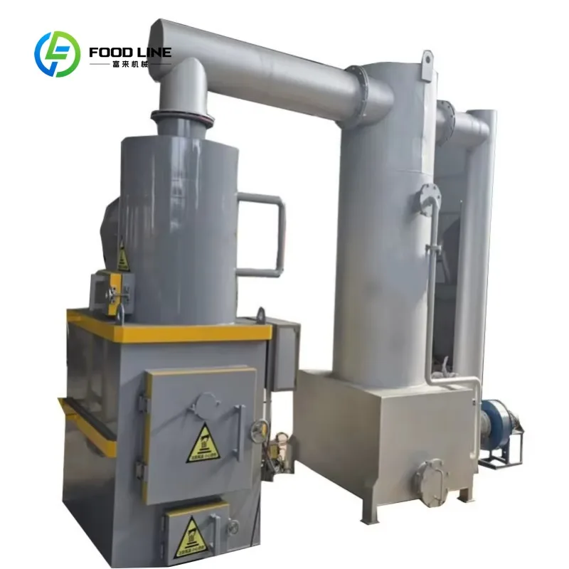 Customized Energy Saving Electric Waste Incinerator with Intelligent Control Panel and Dual Chamber