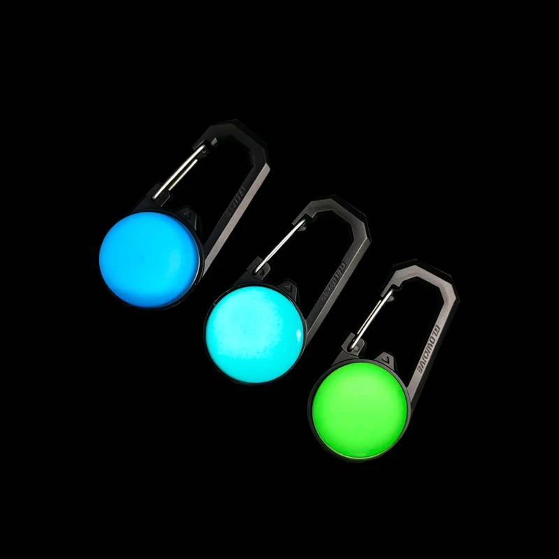 Diving High-brightness Mini Luminous Resin Hooking Rare Earth Long-lasting Repeated Use with 316 Buckles Backpack Decoration