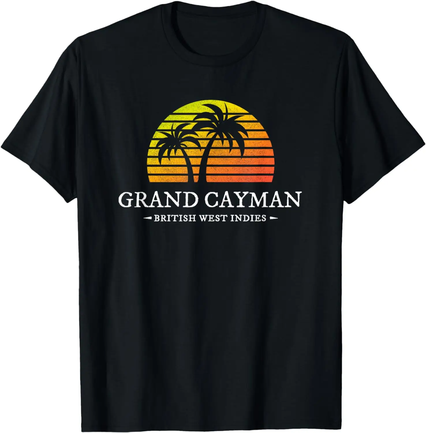 

Vintage Grand Cayman Islands Retro Throwback Mens Womens T-Shirt
