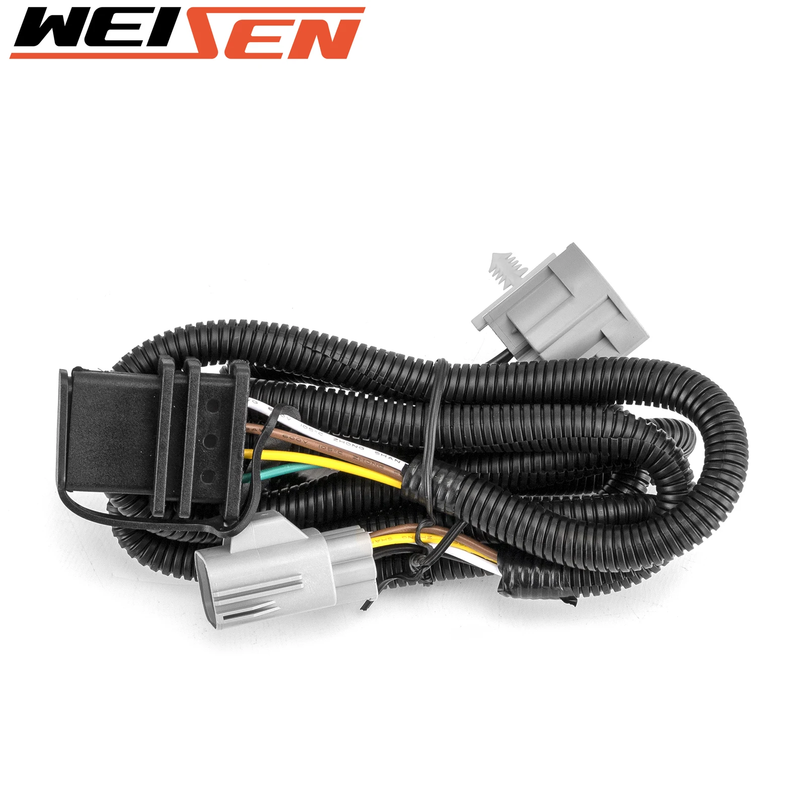 

Vehicle-Side 4-Pin Trailer Wiring Harness Connect Trailer Taillight Brake Turn Signal Light for 2007-2018 Jeep Wrangler JK