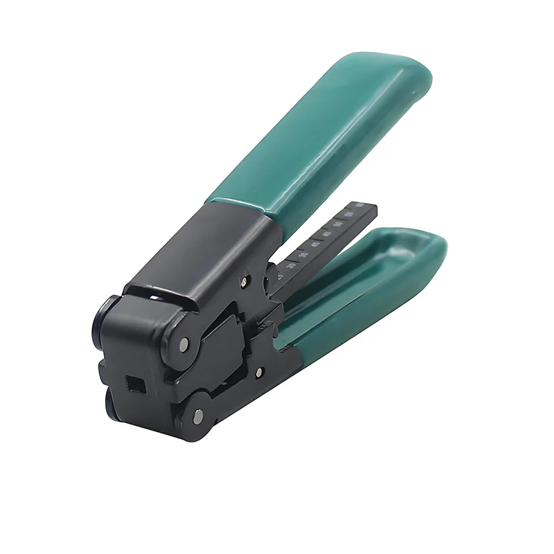 ALLSTRONG FTTH Drop Cable Stripper Durable and Professional Cold-Splicing Tool for Indoor Drop Fiber Cable