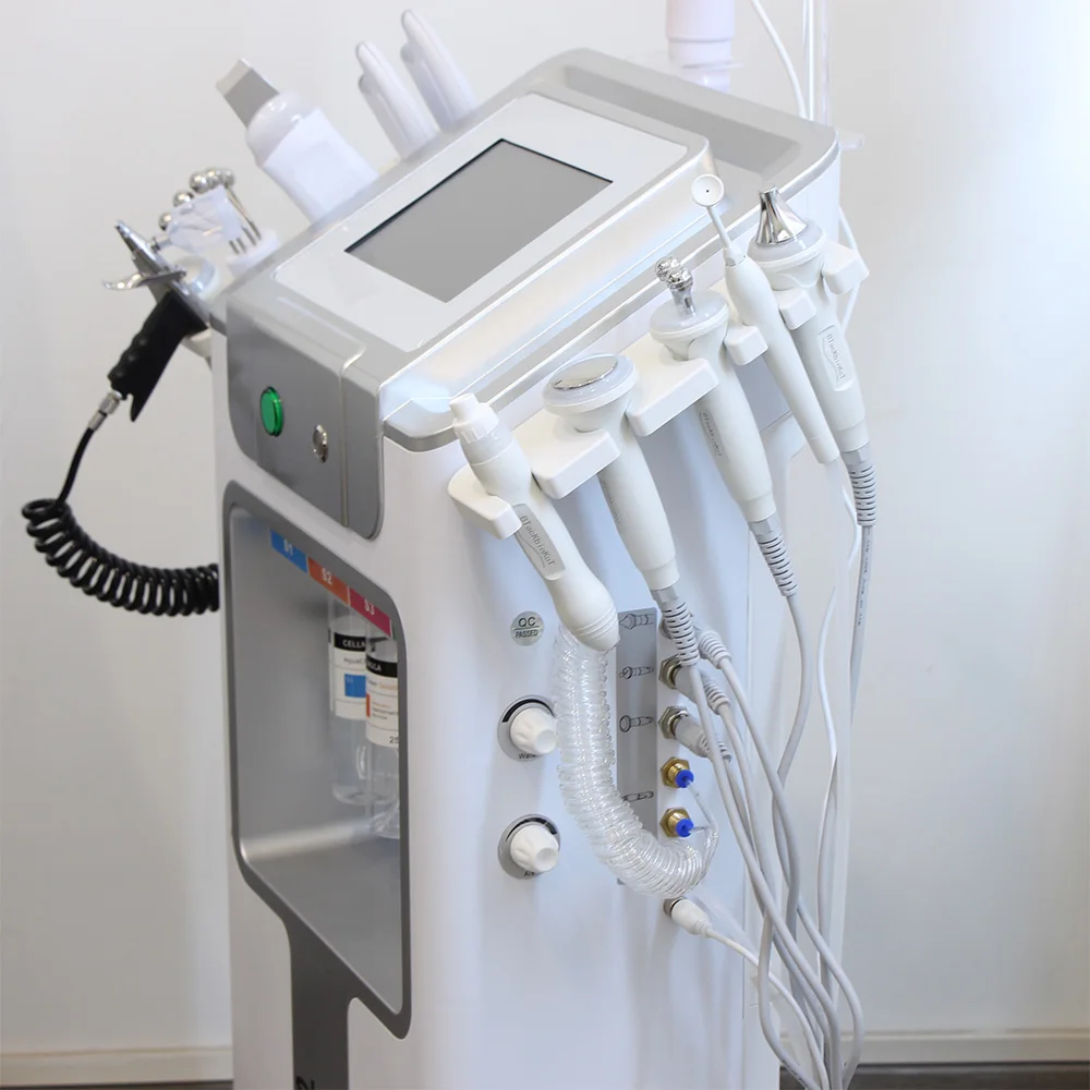 Wholesale 12 In 1 Hydro Aqua Peel Facial Lift Diamond Dermobrasion Skin Care Oxygen Water Jet Spa Machine