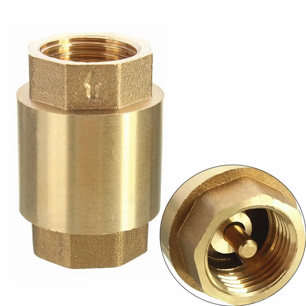 Kupferfeder-Inline-Pumpen ventile Rückschlag ventil Wassersteuerwerkzeug-Absperr ventil