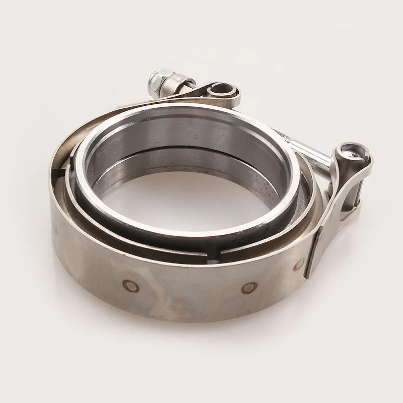 V Band Exhaust Clamp 2 inch 2.5 inch 3 inch 3.5 inch 4 inch 51mm 63mm 76mm Exhaust Flange vband clamp V-Band Muffler Clamp