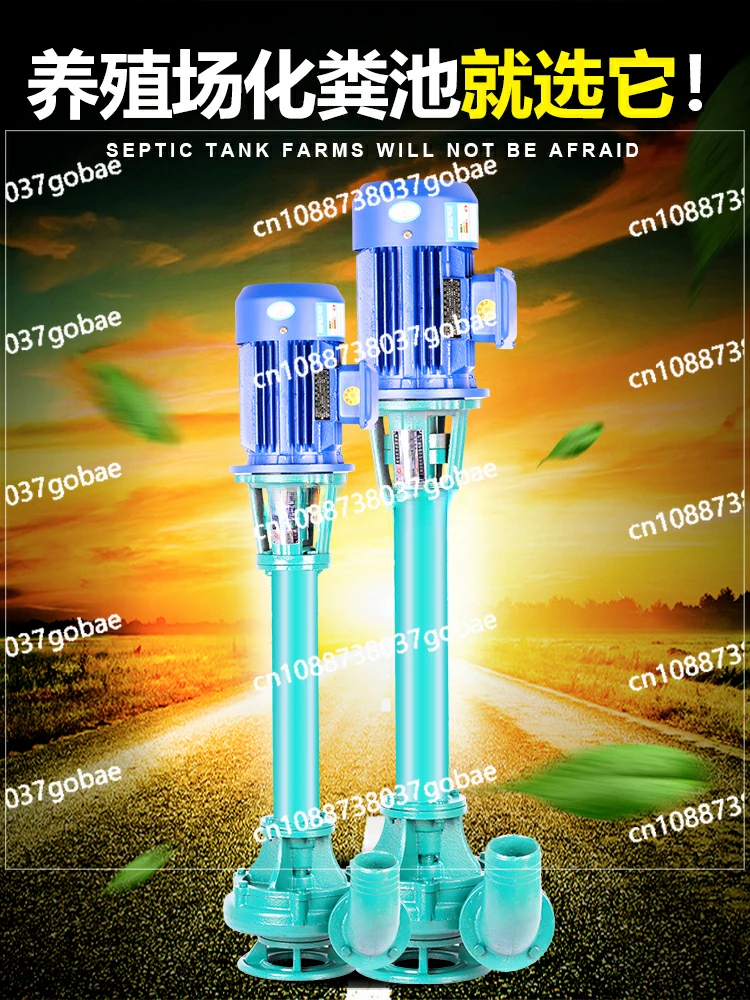 Mud Sewage Pumping Pump Vertical Silt Large Flow Suction Pump