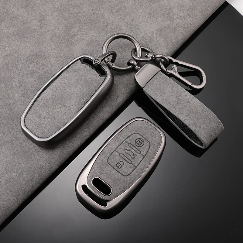 

TPU Car Key Case Full Cover Shell For Audi A4 A5 A6 A7 A8 Q8 Q5 S6 S7 S5 S4 RS6 RS7 Keychain Accessories