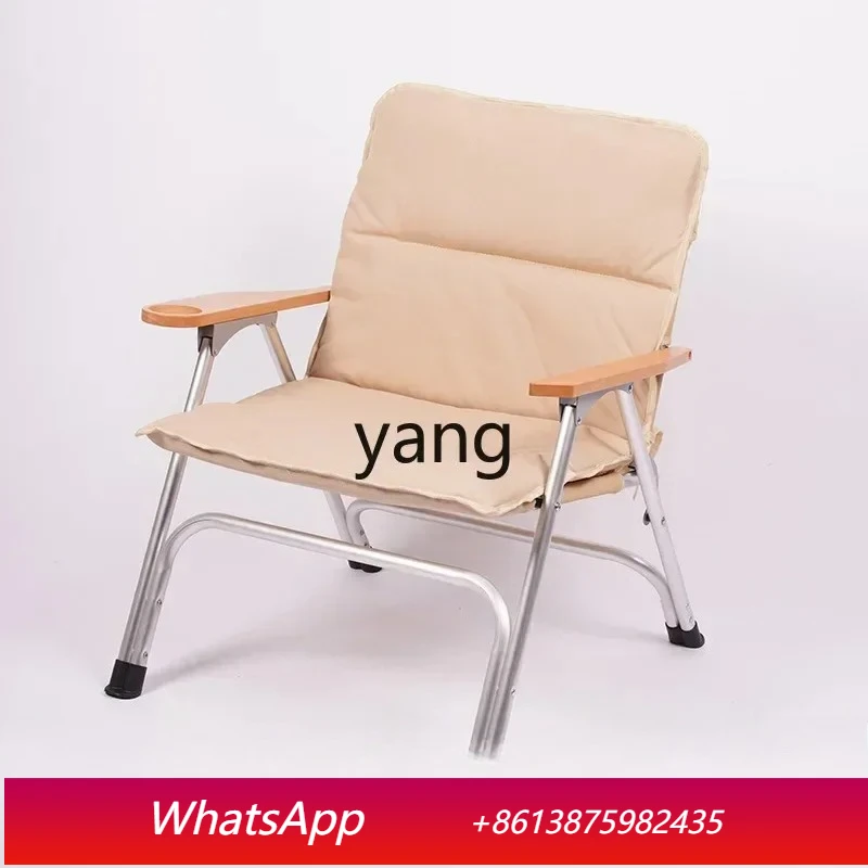 

LTT Camping Sofa Chair Single Foldable Backrest Large Portable with Soft Cushion Outdoor Leisure