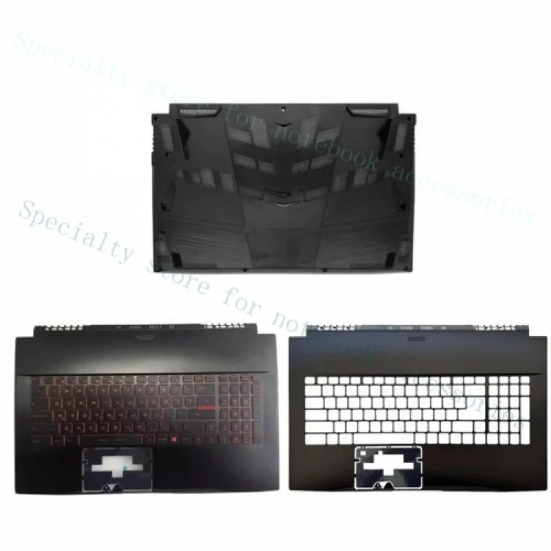 

A++ For MSI Bravo 17 MS-17FK Laptop Upper Case Palmrest Cover /Bottom Base Cover