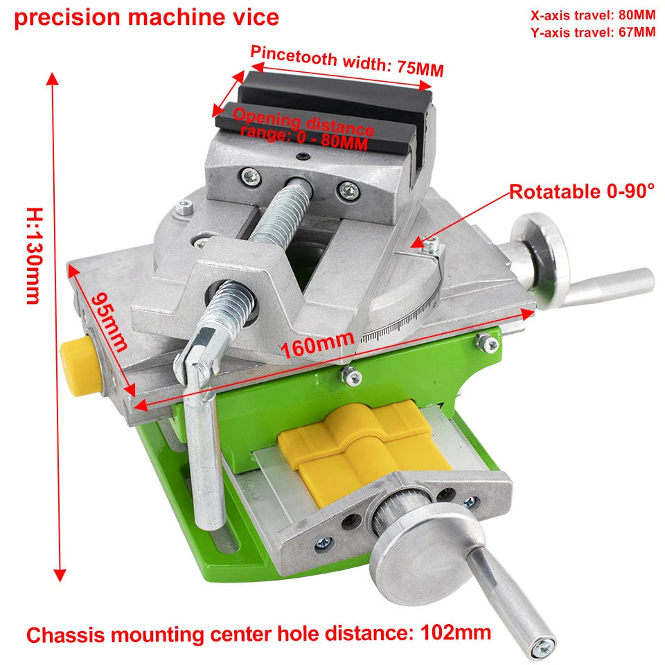 Étau de fraisage et de perçage - Woodworking Vise Types avis et prix