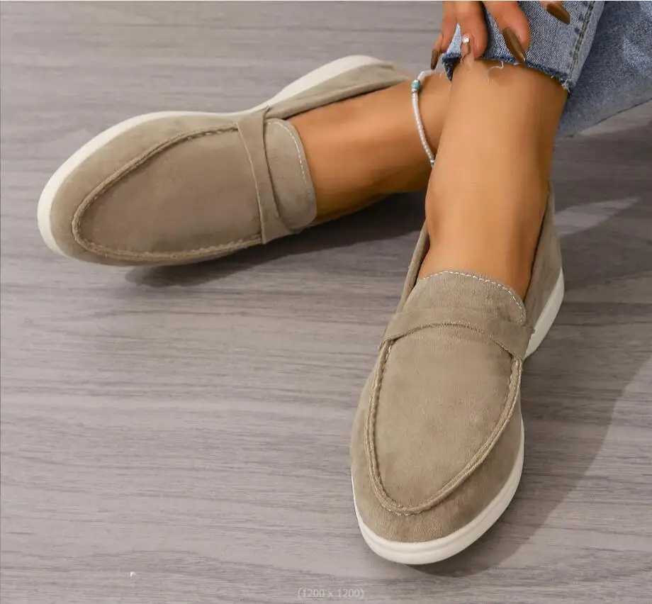 Scarpe da donna Flats canvas Sneakers donna comode calzature da passeggio Casual femminili moda mocassini di grandi dimensioni scarpe Casual