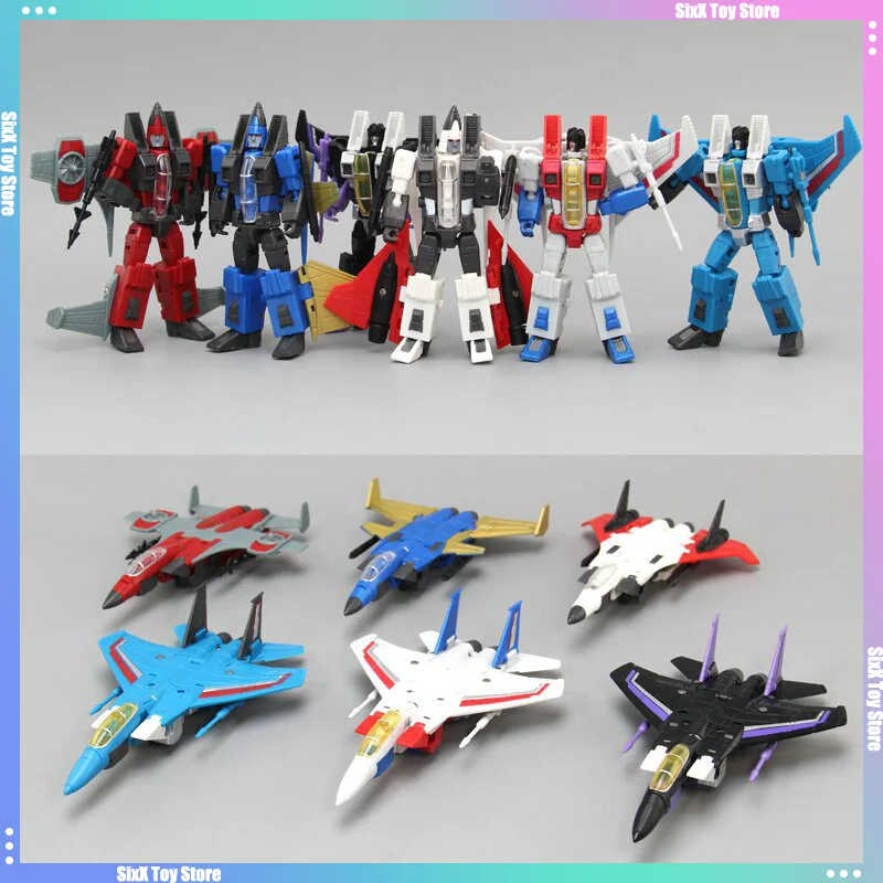 Pocket Toys Transformation PT-F15 Action Figures PT TS01 TS02 KO F-SOLDIER J-SOLDIER Starscream Skywarp Thundercracker Kid Gift