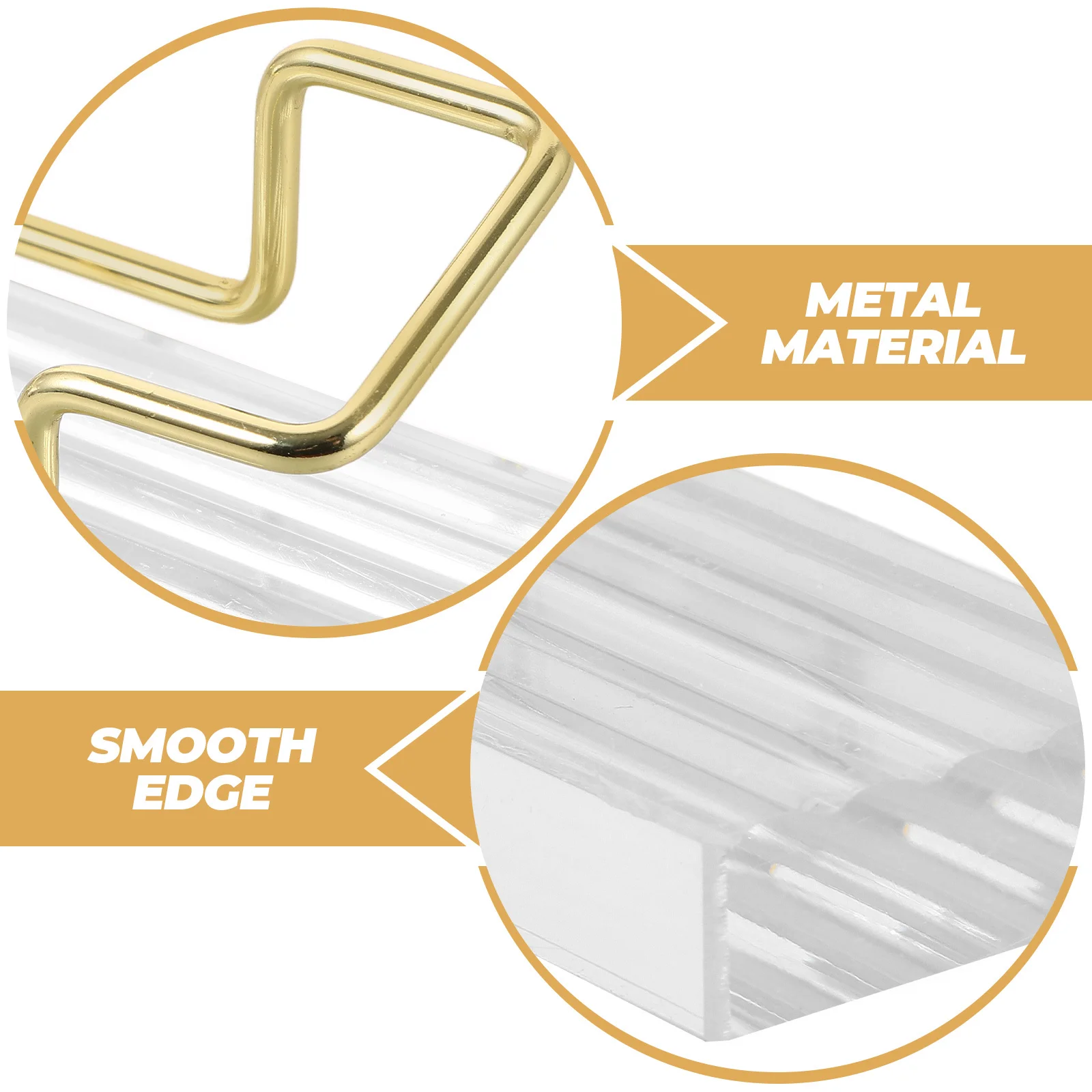 

Acrylic Business Card Holder Sturdy Desktop Organizer For Office Desk Name Cards Stand Display Rack Gift