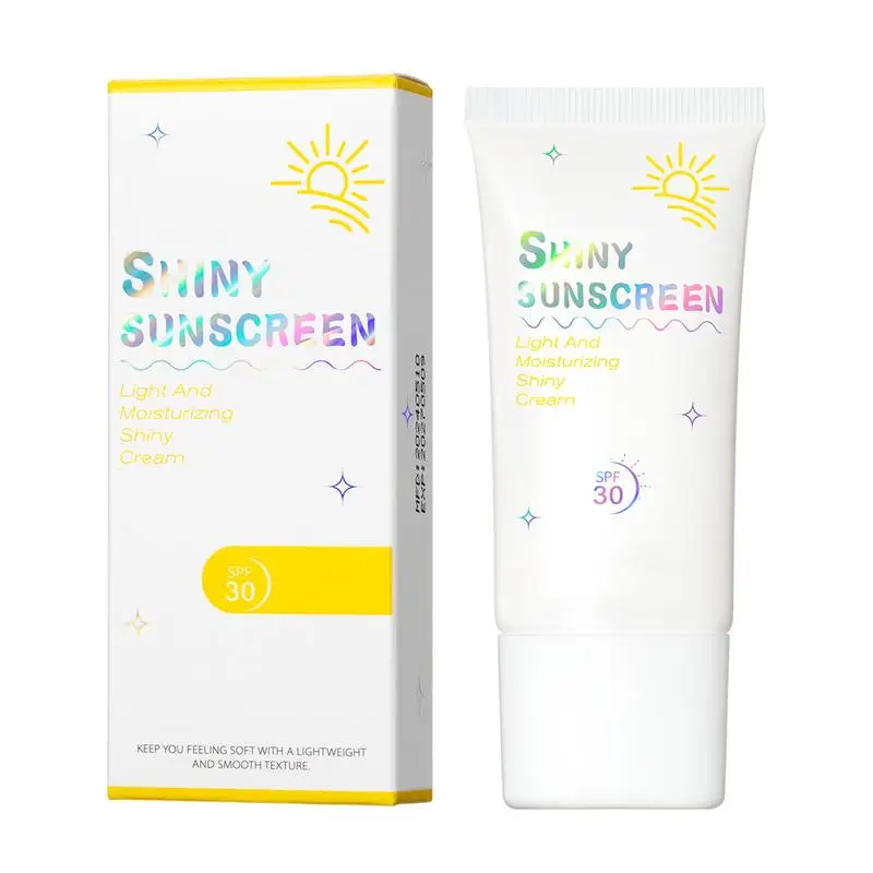 daily SPF30 Facial Body Isolation Sunscreen UV Protective Sun Cream  Moisturizing Skin Body Sunscreens Anti Sun Face Protection