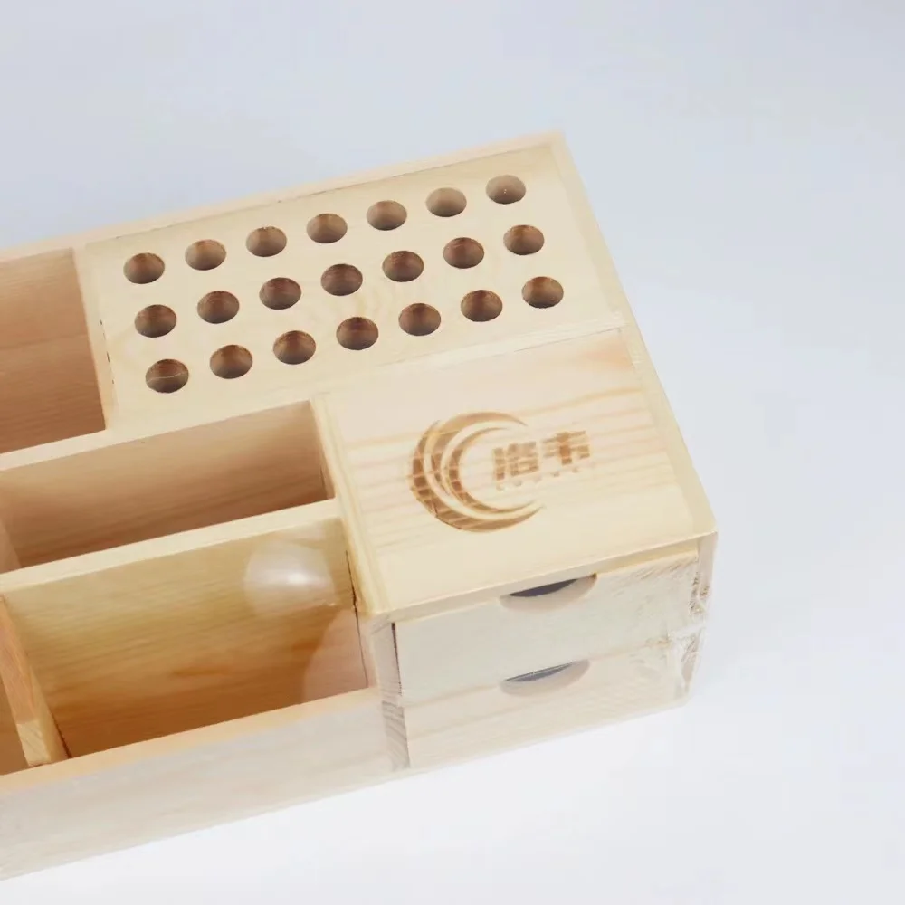 LUOWEI Multifunctional Wooden Storage Box For Storing and Organizing Screwdriver/Tweezers/Pliers /Mobile Phone Repair Tools