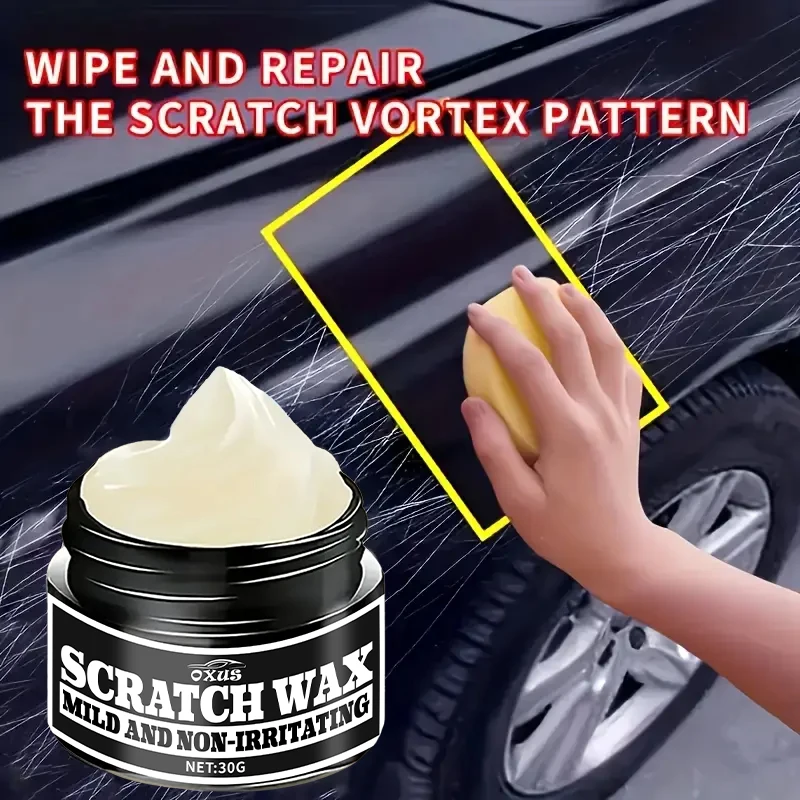 

30 г воска для удаления царапин NanoTech — 3 минуты ремонт/адаптирующий цвет, без инструментов и гидрозащита от ультрафиолета