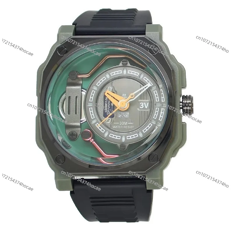 Watch Men's Special-shaped Niche Waterproof Quartz Original Premium Brand Fashion Design Cross-border Explosion
