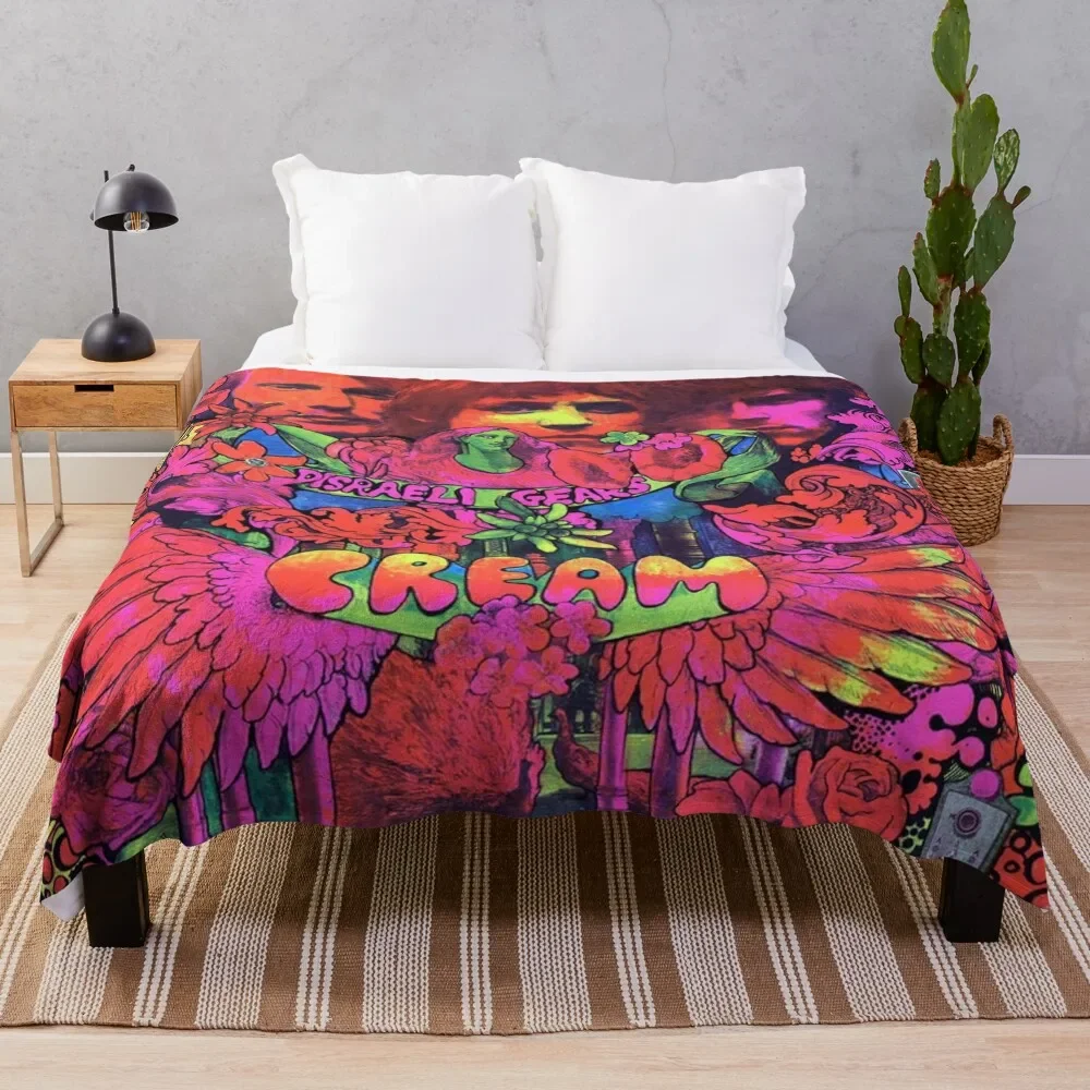 

Disraeli Gears Throw Blanket Luxury Brand For Sofa Thin fluffy Blankets