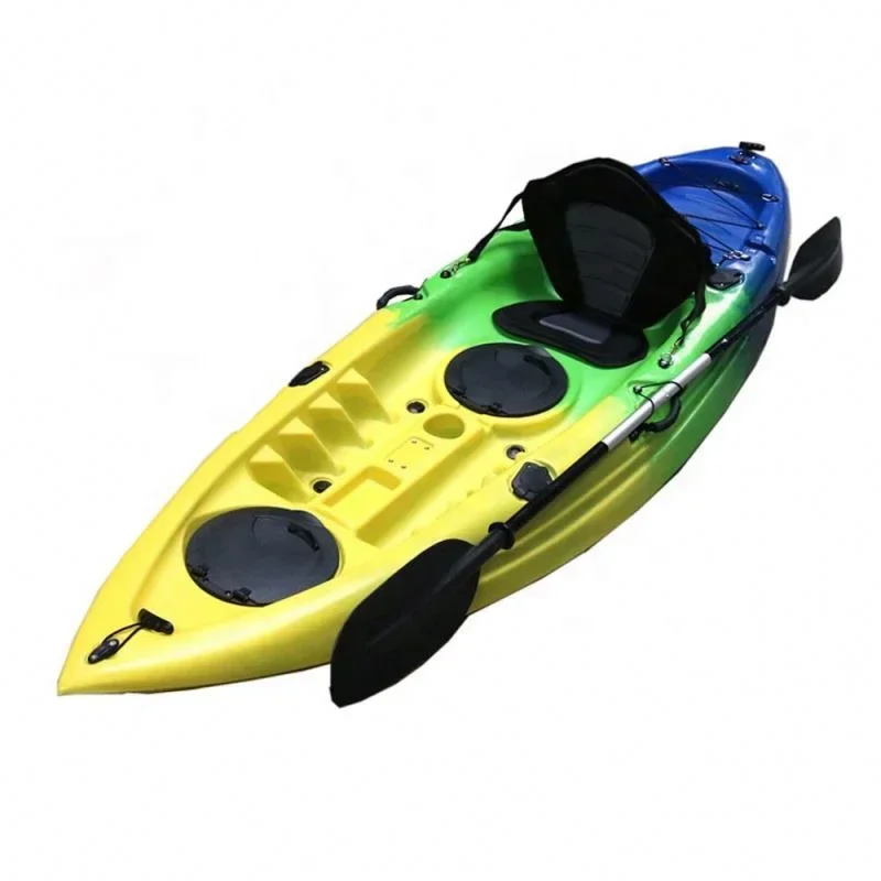 no inflatable single sit on top thermoforming fishing kayak wholesale with deluxe seat