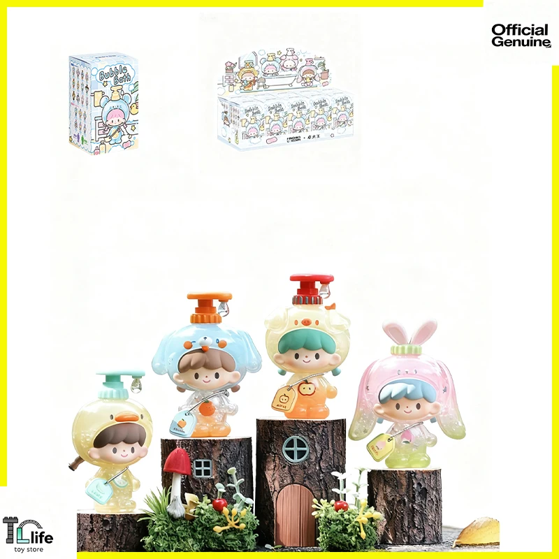 

ZZoton Bubble Bath Baby Series Mini Blind Box Mystery Box Toys Kawaii Anime Figures Model Desktop Collection Decoration Gifts