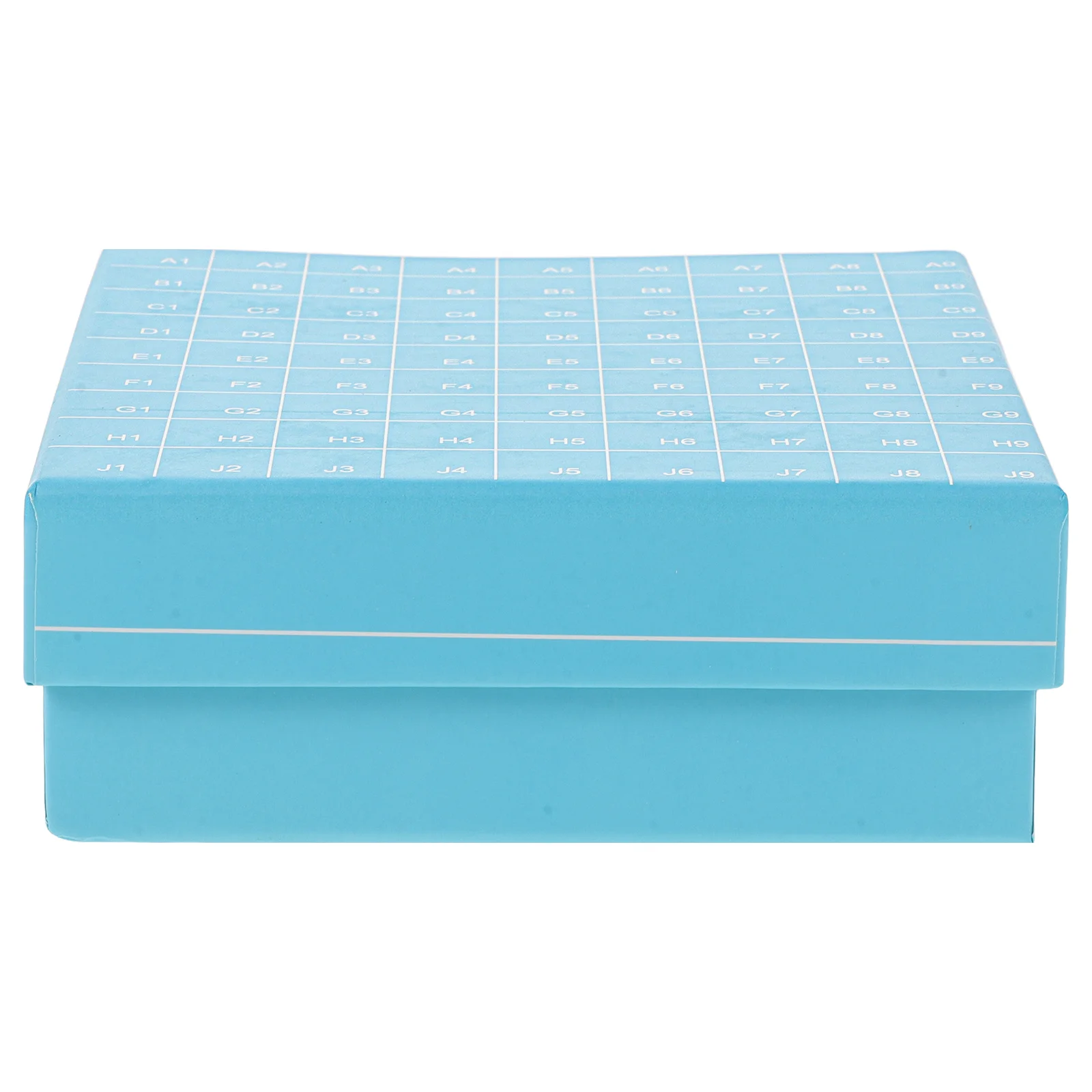 

81 Cell Paper Freezer for Microcentrifuge Storage Holder Sturdy Lab Equipment Sample ganization Efficient Safe