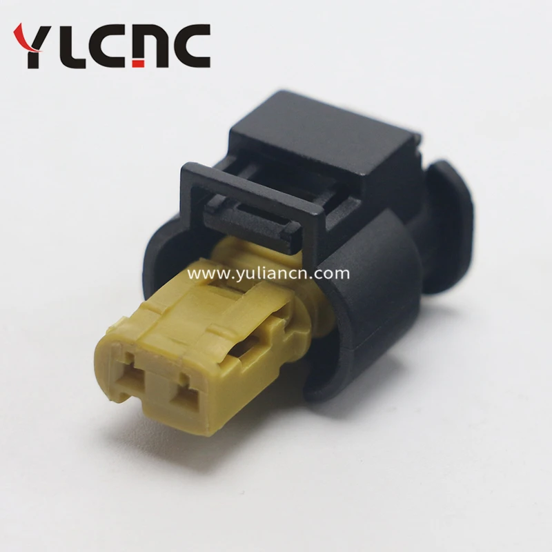 2Pin Waterproof Auto Engine Sensor Electrical Connector Socket 4F0973202 Vehicle Wiring Terminal Plug Fitting For VW Audi