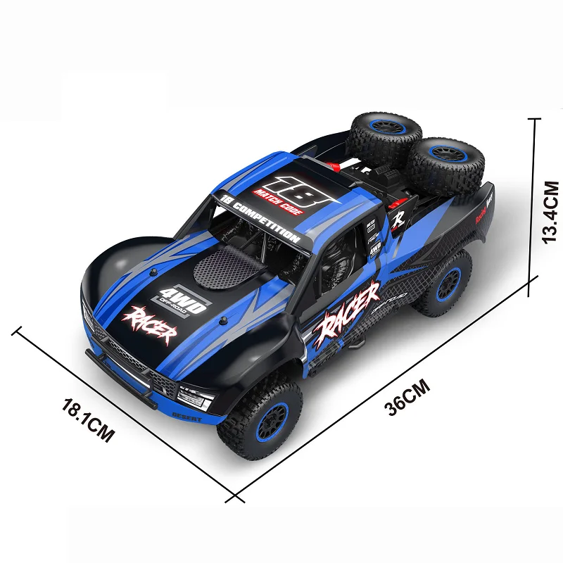 

New Hb-Rd1201-1/1204-1 Remote Control Vehicle 1/12 Full-Size Model 2.4ghz Short-Distance Truck With Brushless Motor