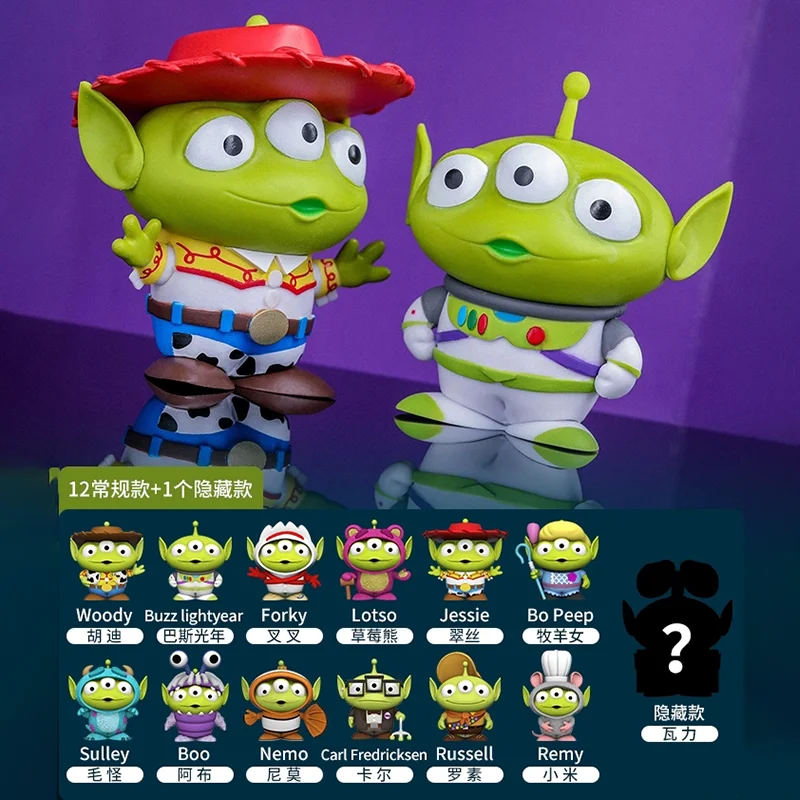 Pixar Three Eyed Green Alien Toy Story Characters Toy Story Eyed