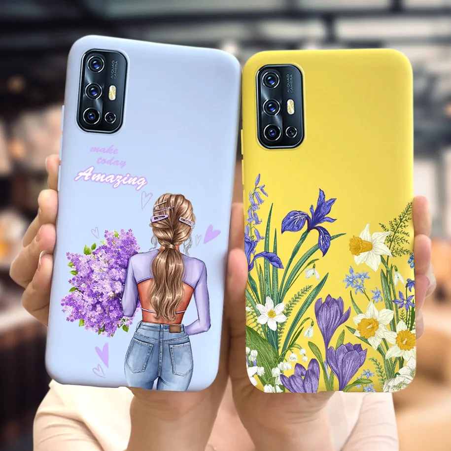 For Vivo V17 Global 1919 Case Fashion Mountain Funda Slim Soft Silicone Phone Cover For Vivo V19 V 17 VivoV17 Pro 1909 1910 Capa