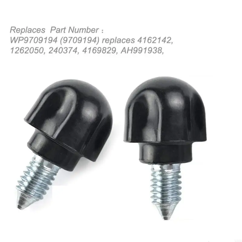 Hub Caps and Screw Assembly Mixer Attachment Caps Stand Mixer Repair Set Mixer Attachment Fixing Screw for 4.5QT-5QT Mixer