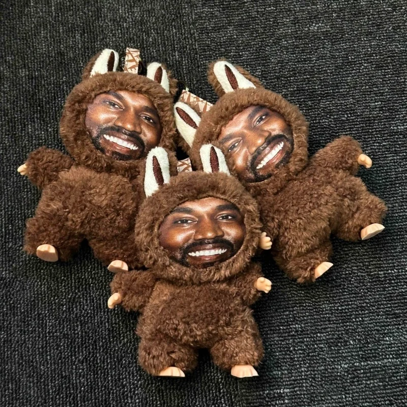 

Kanye West Hip-Hop Trendy Pendant Same Layeye Design Trending Toy Suitable for Birthday Gifts