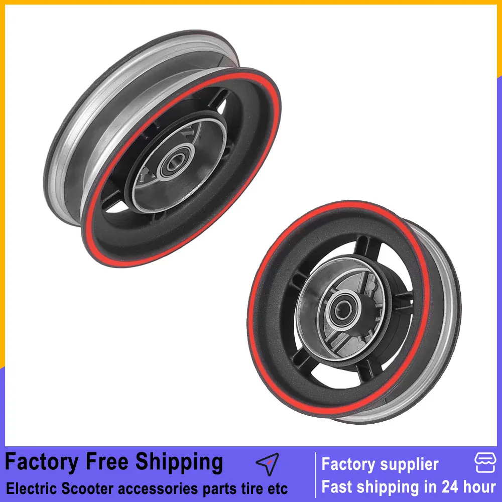 

Electric Scooter Front Wheel Hub Wheel Rim for Xiaomi 5 Max Kickscooter 10 Inch Aluminum Alloy Hub Replacement Accessories Parts