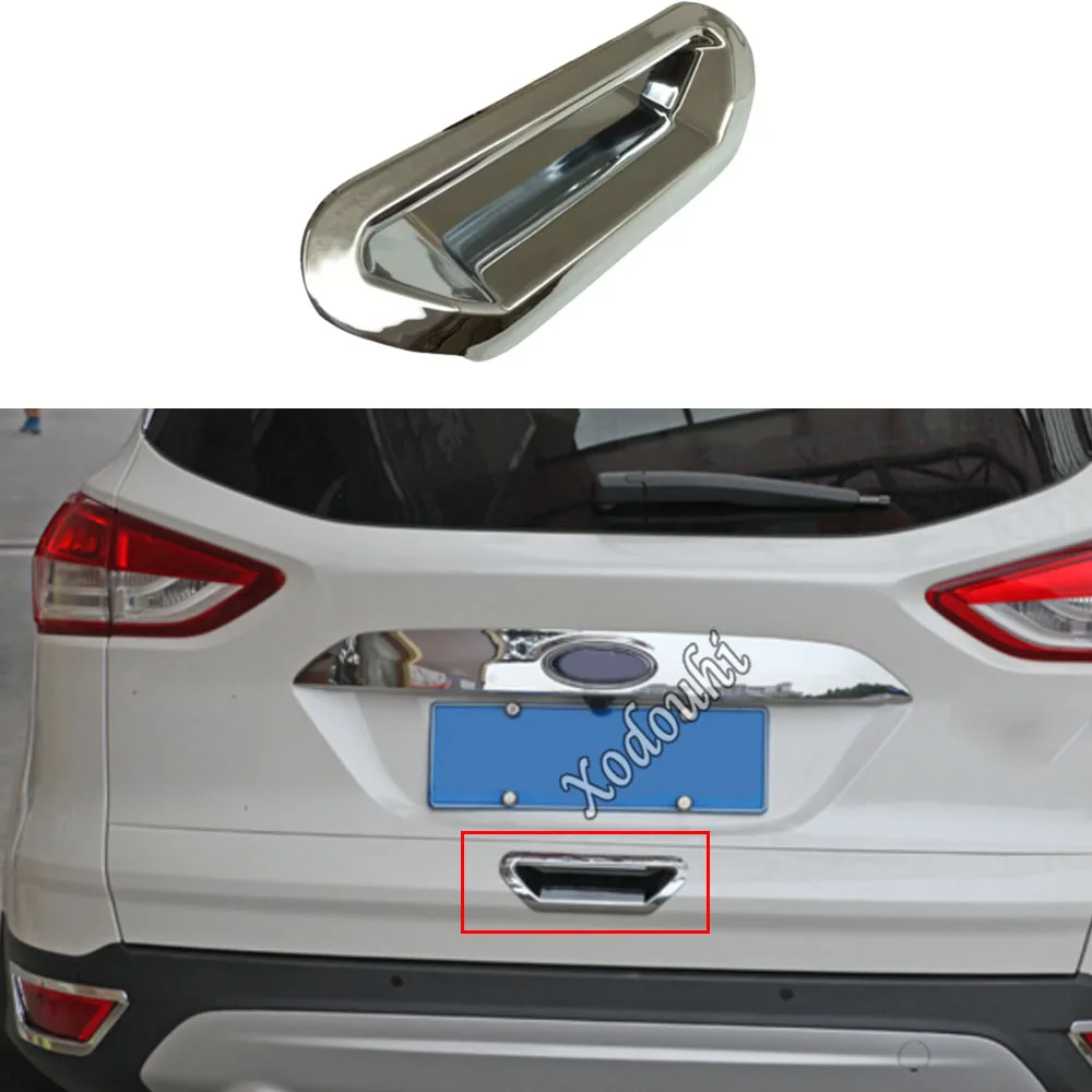 

For Ford Kuga Escape 2013 2014 2015 2016 2017 2018 2019 2020 Car Cover Frame Trim ABS Chrome Tail Rear Door Handle Bowl Panel