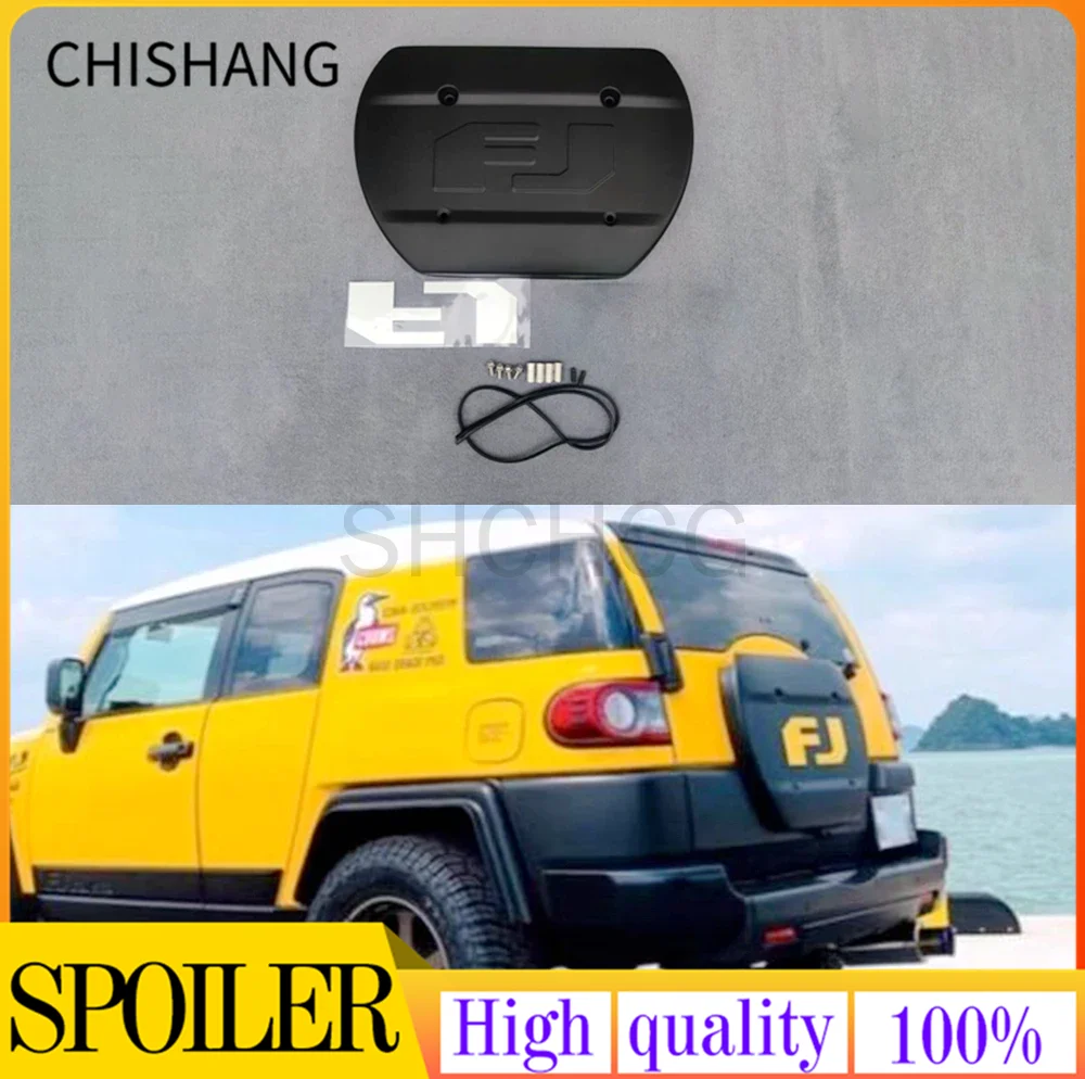 For Toyota fj tailgate decoration Spare tire plate Fit for Toyota Fj cruiser modified spare tire cover spare tire cover