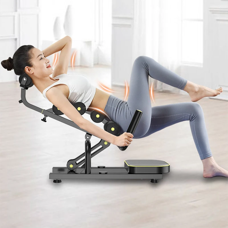 Inverted bench lumbar relief device lumbar traction and relaxation handstand stretcher lumbar disc spine correction