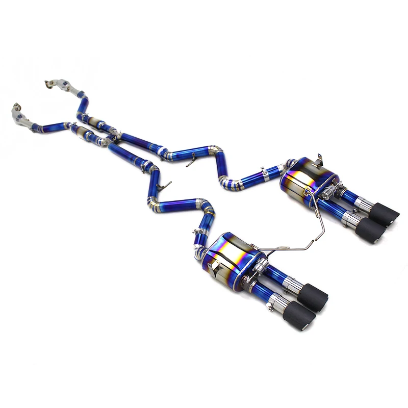 

Yooking Titanium Exhaust Pipes For BMW M3 E90/E92/E93 4.0L (2007-2013) Catback Muffler Exhaust System