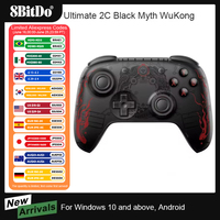 8BitDo Ultimate 2C Wired / Wireless Controller for Windows 10/11 Gamepad Black Myth WuKong with Hall Effect Joystick for Android