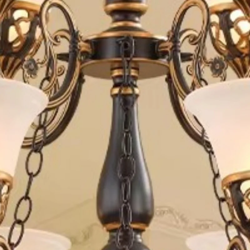 2026 New European Retro Crystal Glass Chandelier Living Room Bedroom Bedside Lamp American Full Series and Size Lamps