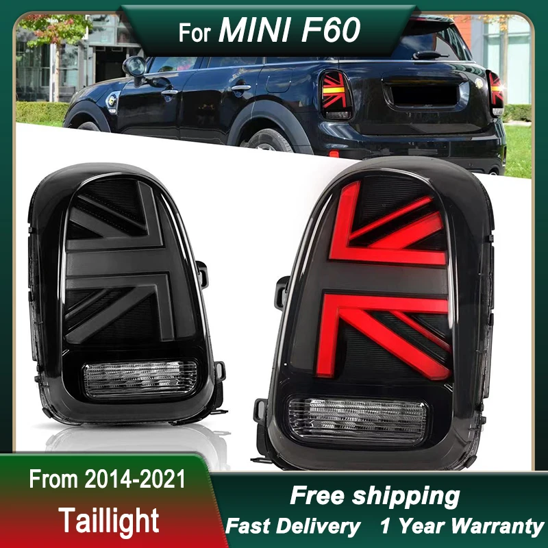 

Car Tail Lights For BMW MINI F60 Countryman 2014-2021 new style FULL LED Tail Light Dynamic Turn Signal Light Tail Lamp Assembly