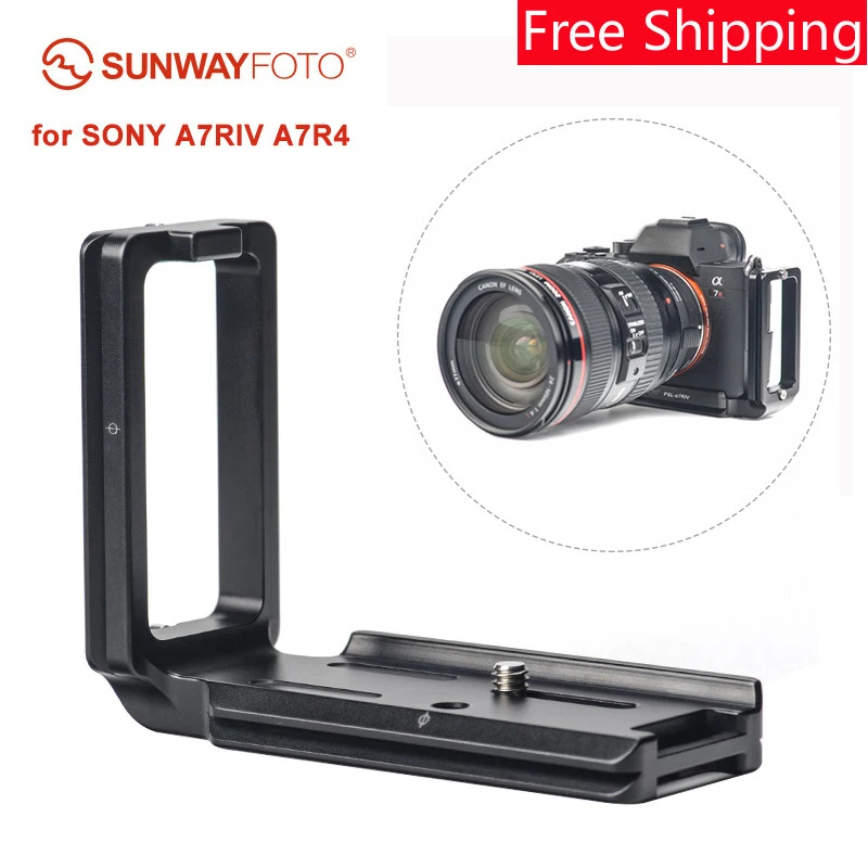 SUNWYAYFOTO PSL-A7RIV Quick Release Tripod Head Arca For SONY A7RIV A7R4 Dslr Accessories Mounting Quick Release Plate