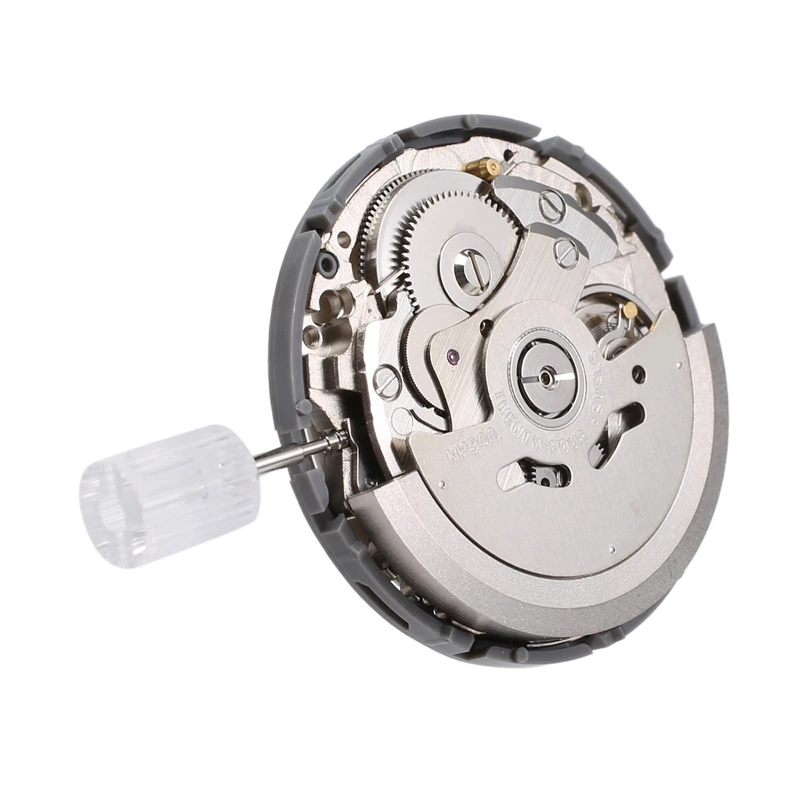 2PCS NH34A NH34 Movement 3 Digit Calendar GMT Automatic Movement High-Precision Movement Watch Accessories