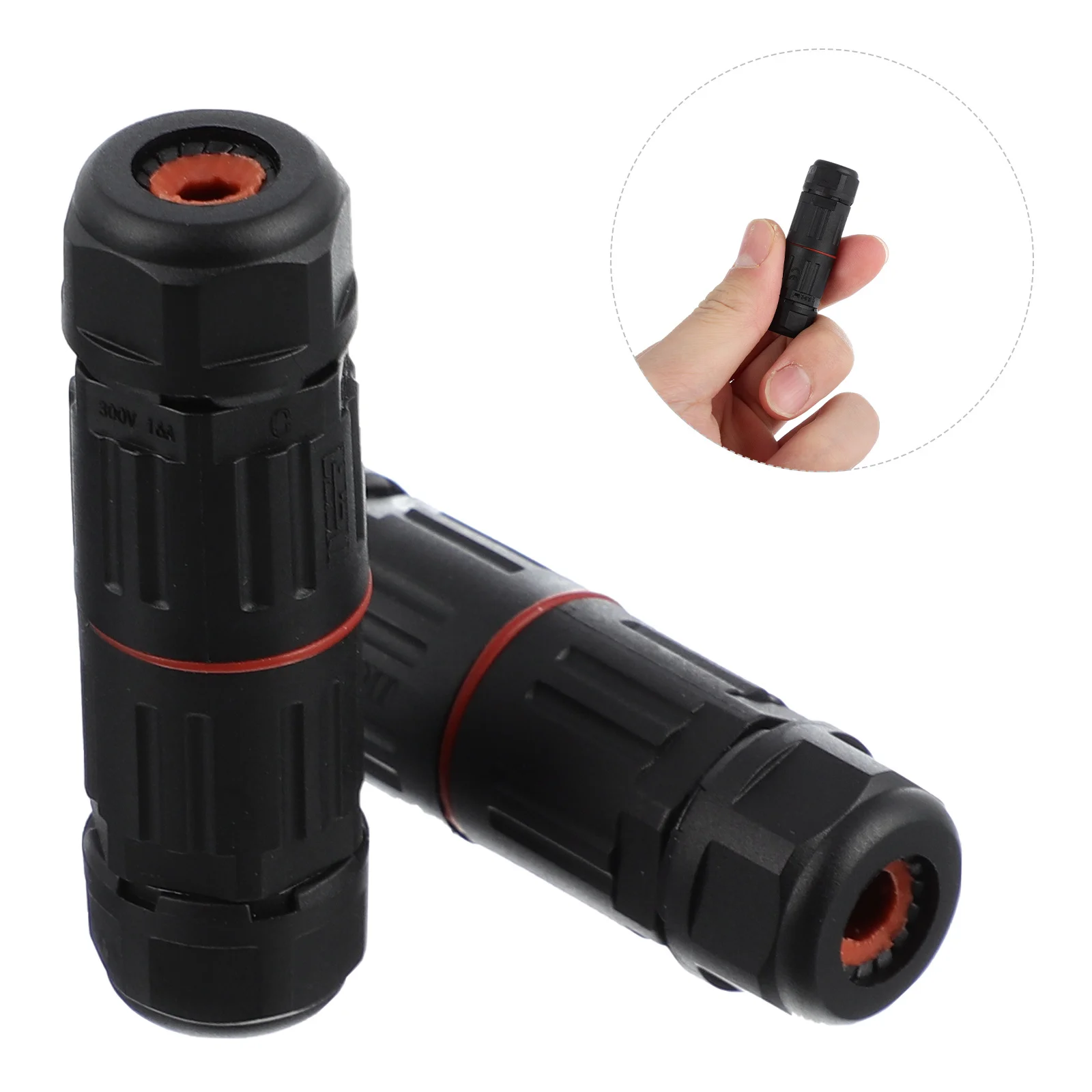 

2Pcs Waterproof Wire Connector Nylon Pa Material Strong Grip for Outdoor Electrical Connections Lighting Cable Splice Reliable