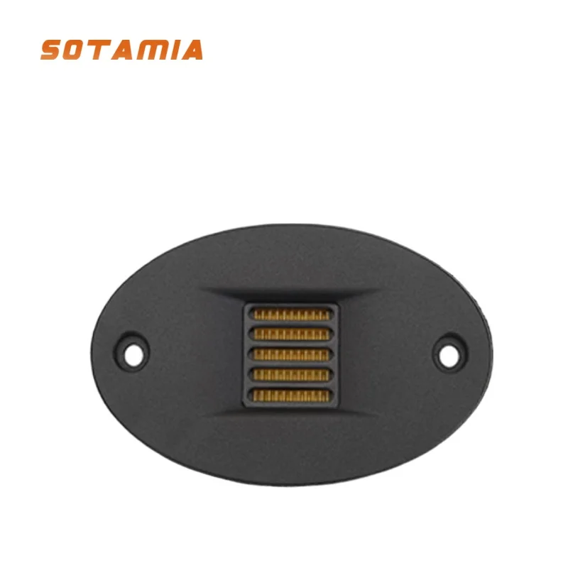 

SOTAMIA 1 шт. овальный алюминиевый чехол с твитером Diy 4 Ом 30 Вт ультра твитер мощный Bluetooth динамик