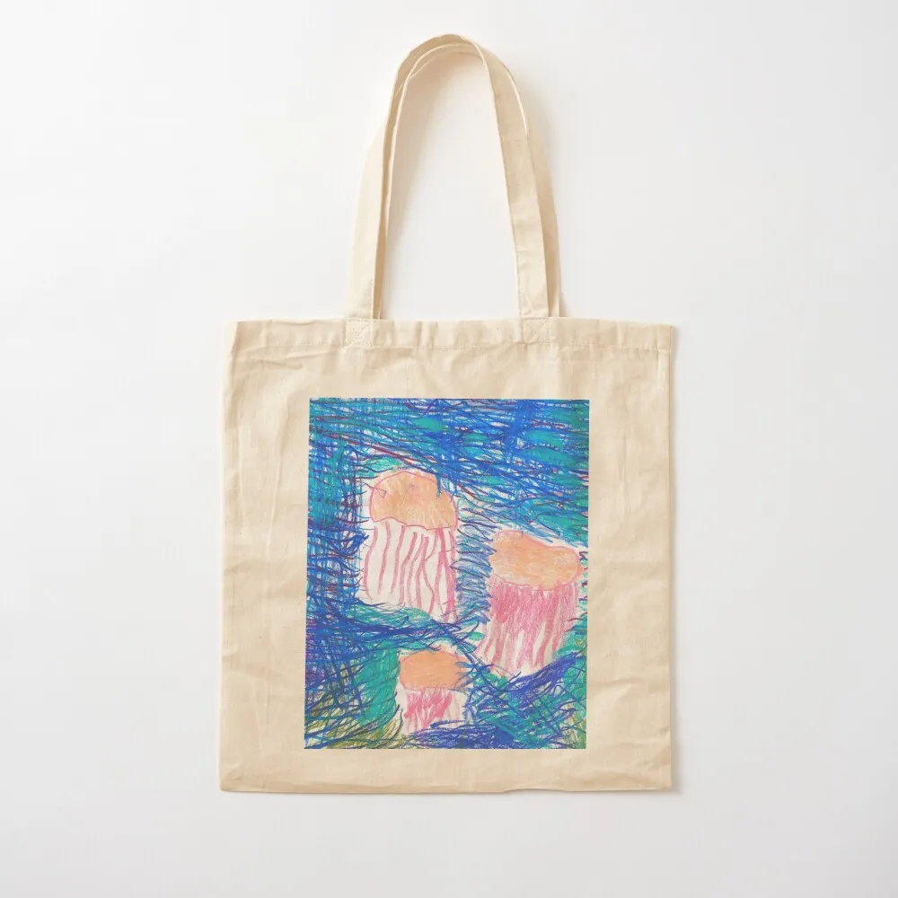 Three Best Jelly Friends Tote Bag tote bag custom fabric bag Reusable bags