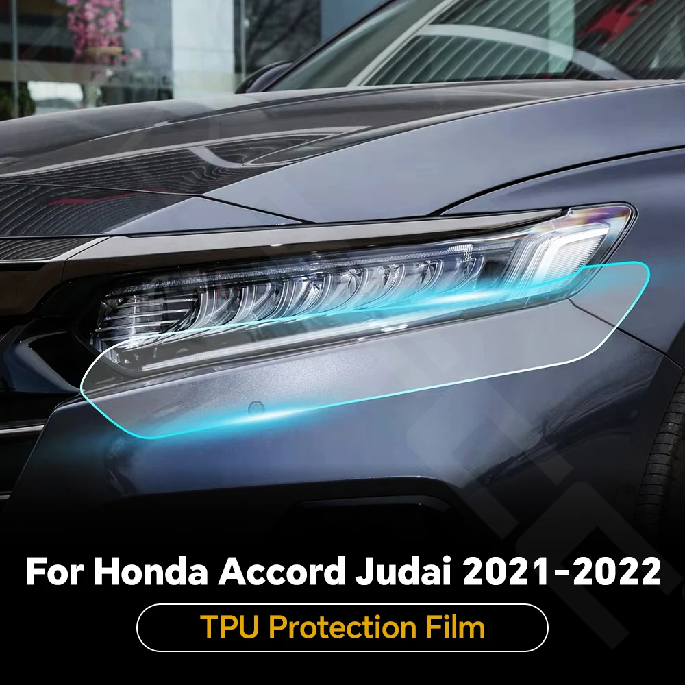 

Pre-cut PPF For Honda Accord 10th Gen Judai 2021 2022 Headlight Rearview Paint Protection Film Car Clear Bra Anti Scratch Cover
