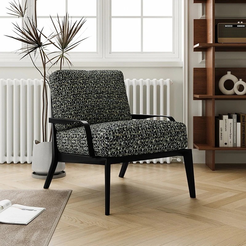 

Single sofa chair light luxury single chair living room balcony leisure chair simple