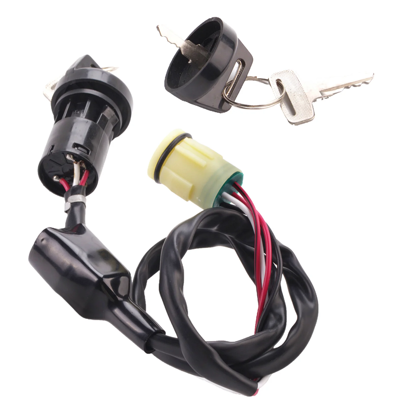 interruptor de ignicao eletrico para motocicleta fechadura da porta com tampa contra poeira chave para honda rancher 420 foreman 450 substituir acessorios atv 01